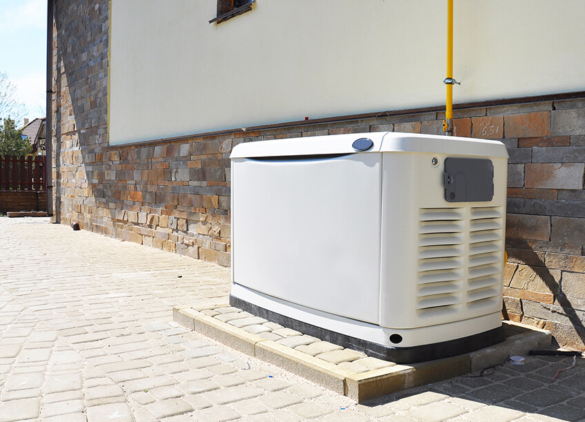 Our electrical services include backup generator installations