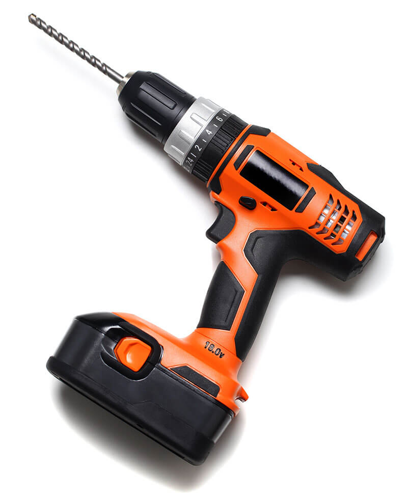 A cordless power drill, a vital tool for electricians and handymen, representing the tools used in various home maintenance tasks. This image complements HVAC services such as HVAC repair, furnace replacement, and HVAC installation. It emphasizes the importance of duct cleaning, efficient installation, and system repairs to ensure the optimal functioning of HVAC systems. The drill showcases the precise and skilled work involved in maintaining heating, cooling, and air quality in residential spaces.